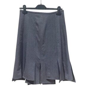 ANR dark grey A-line midi skirt size 28